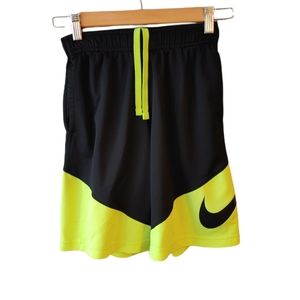 Nike Black and Volt Shorts Size Small